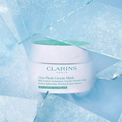 CLARINS Cryo-Flash Masque-Crème - Effet lift immédiat, fermeté